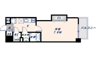 ラグゼ長田の物件間取画像